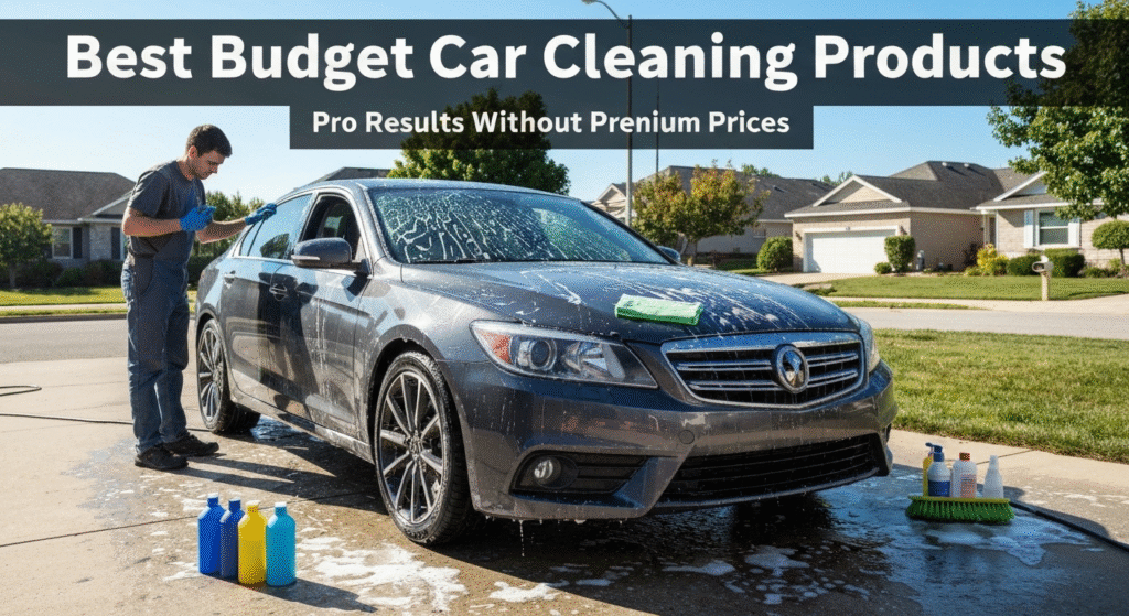 Best Car Cleaning Products You Can Buy on a Budget: Guide to Affordable Auto Detailing