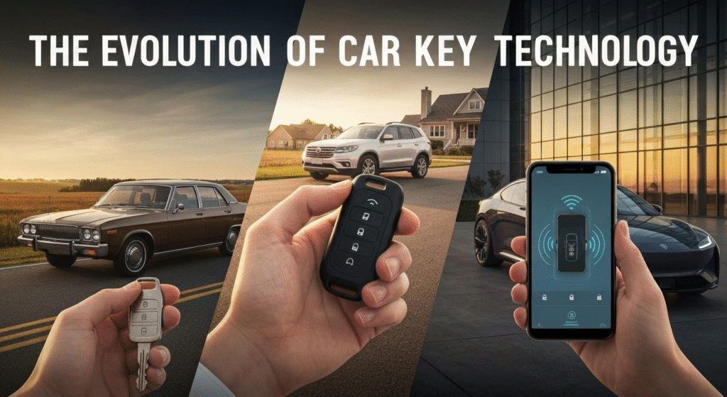 The Evolution of Car Key Technology: Journey from Metal to Mobile