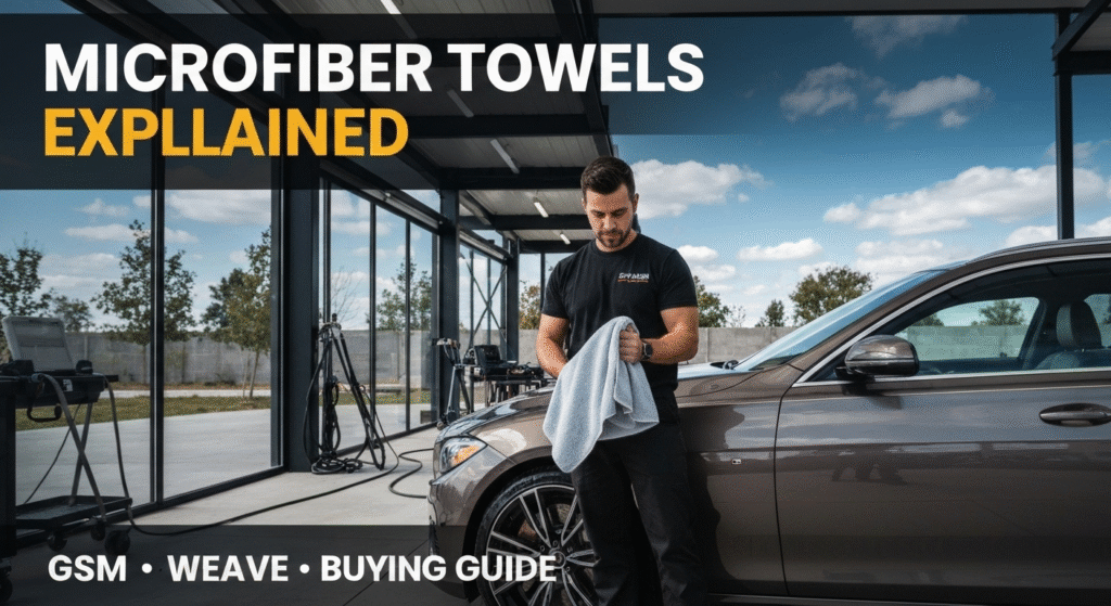 Microfiber Towels : GSM, Weave, and Your Complete Buying Guide for Professional Results