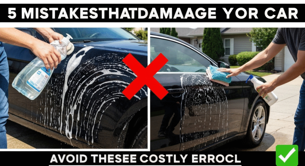 5 Critical Car Washing Mistakes That Could Damage Your Vehicle