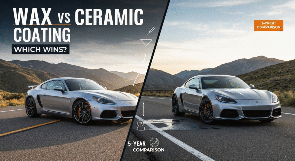 Car Wax vs. Ceramic Coating: Which Protection Method Actually Works Better for Your Vehicle?