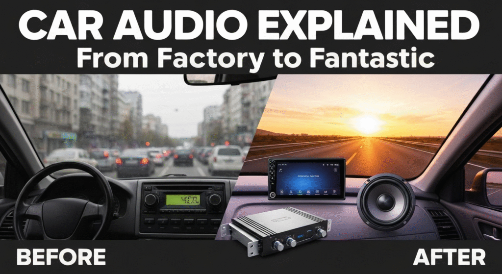Car Audio Systems : Complete Guide to Head Units, Amps, and Speakers